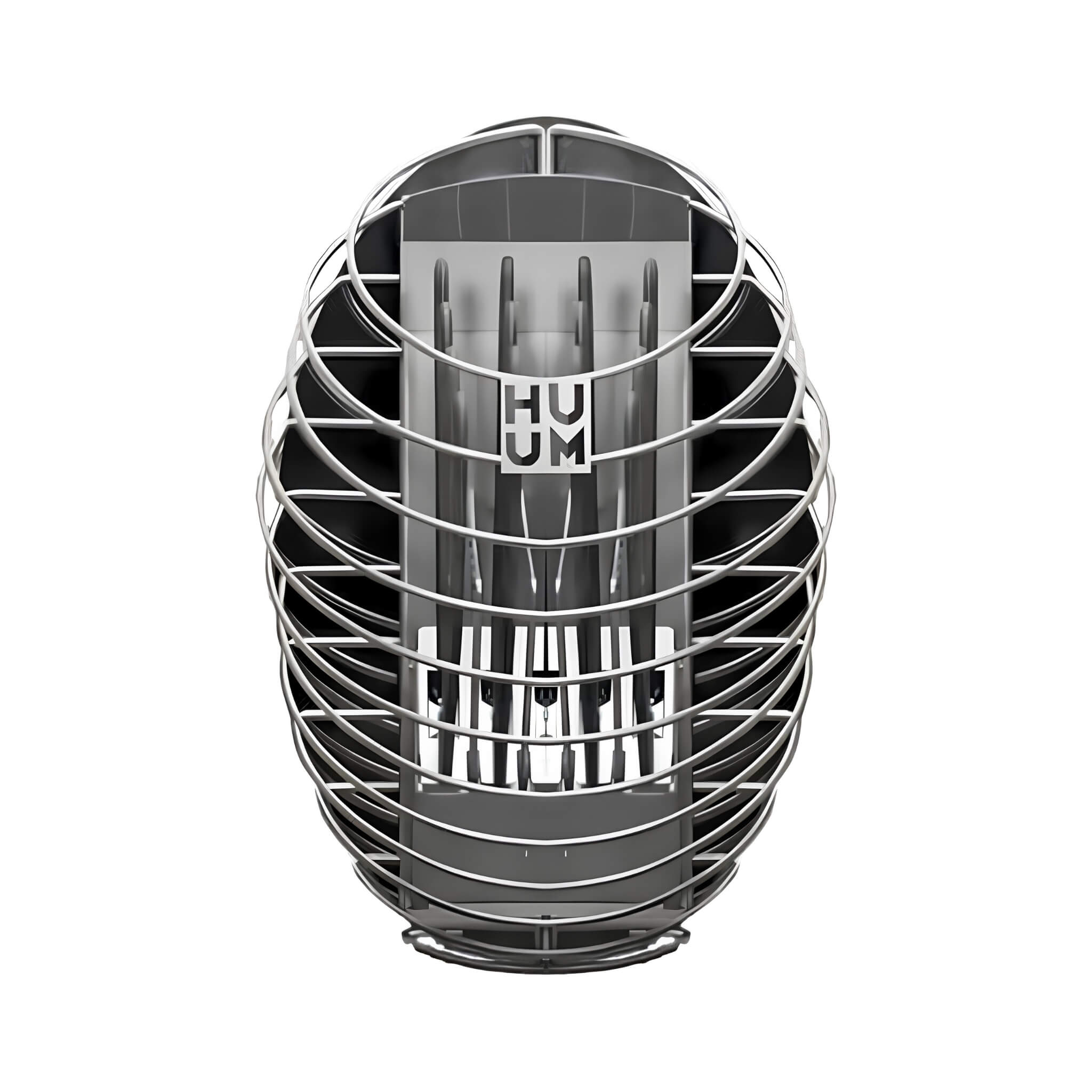 Huum Drop 240V SGS Listed Wall Mount Sauna Heater With UKU Digital Controller & Sauna Stones (SAK43120)