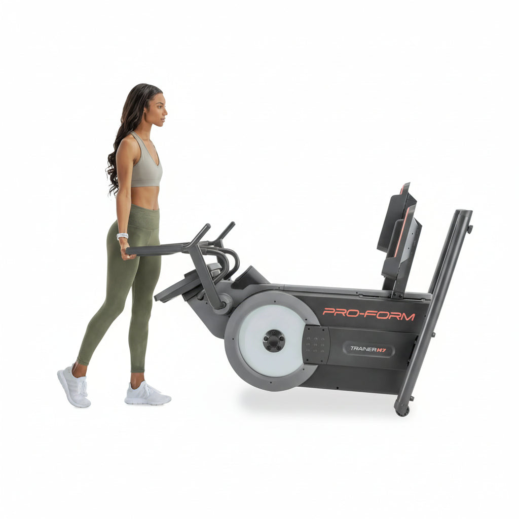 Trainer H7; Ifit-Enabled Elliptical with 7” Touchscreen and Built-In Fan