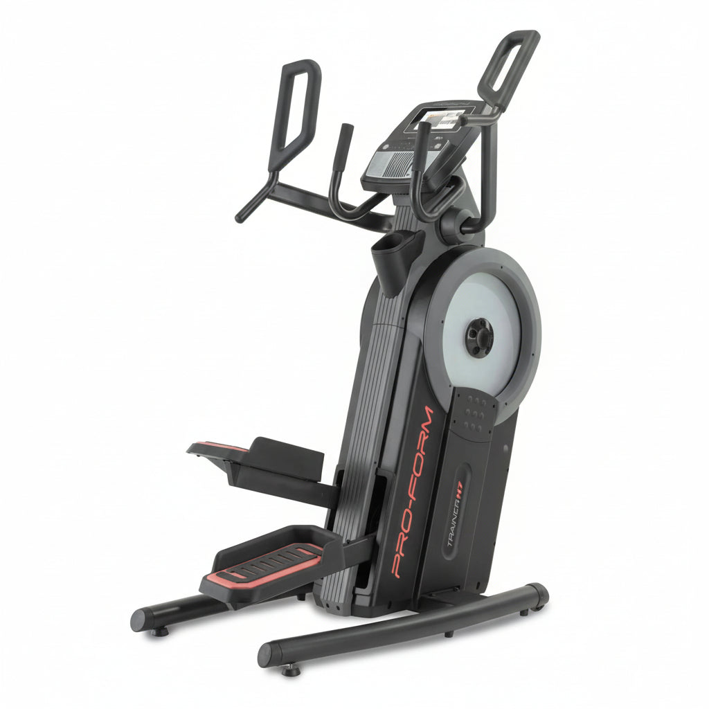 Trainer H7; Ifit-Enabled Elliptical with 7” Touchscreen and Built-In Fan